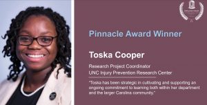 Award Citation for Toska Cooper