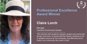 Award Citation for Claire Lorch