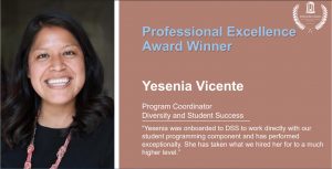 Award Citation for Yesenia Vicente